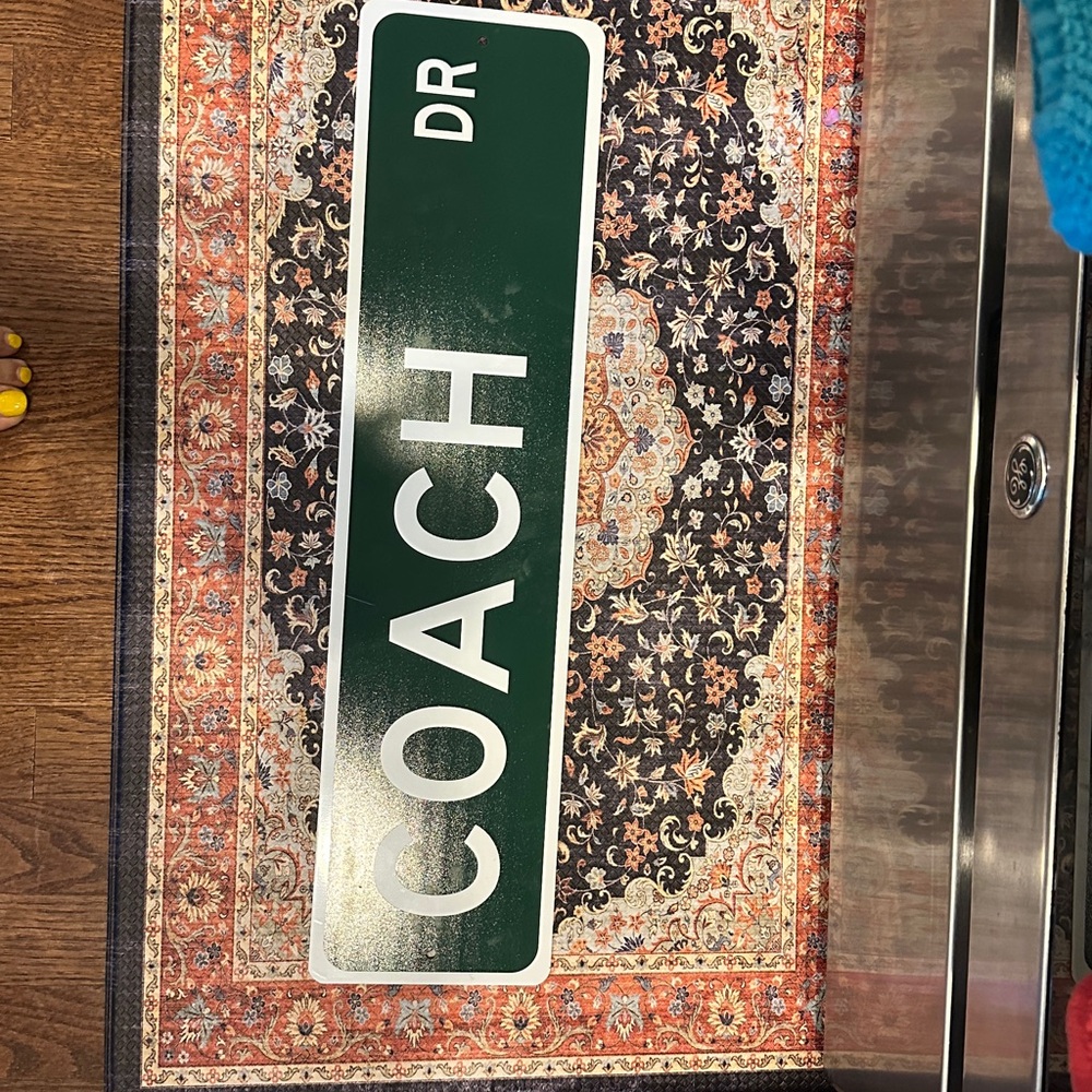 Coach Green Street Sign - Picture 3 of 5